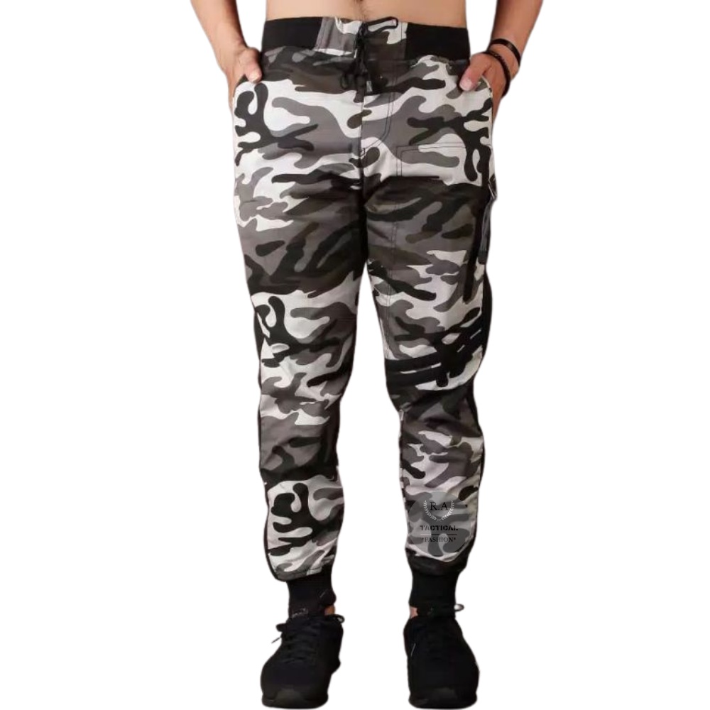 RAT - Celana Jogger Panjang Pria Loreng Army
