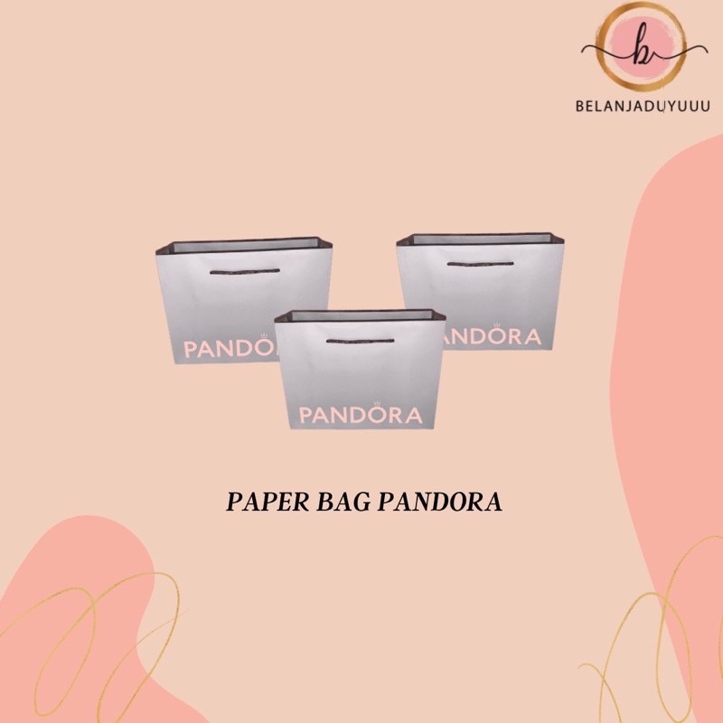 Paper Bag Pandora Termurah ( Ready Stock Jakarta )