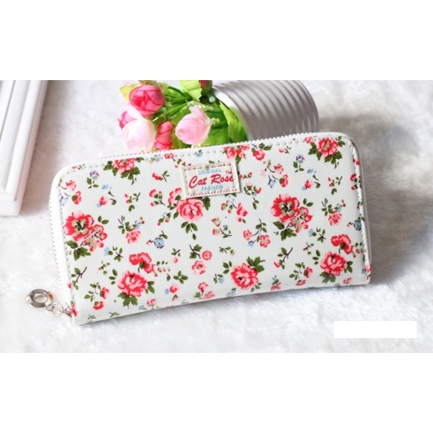 Flower Shabby Chic Long Wallet | Dompet - Sw023