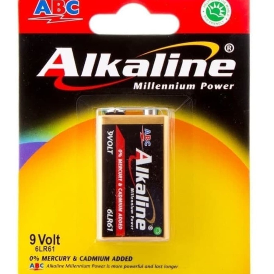 Baterai Alkaline 9 Volt
