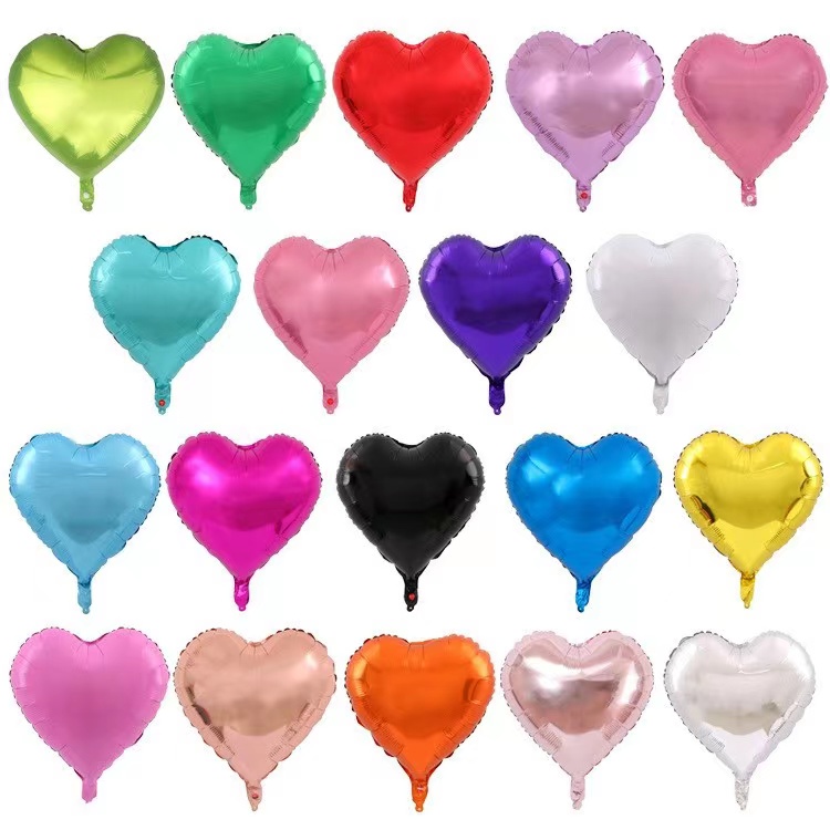 Balon Love 18 inch Warna Glossy balon  balon huruf  balon latex balon ulang tahun