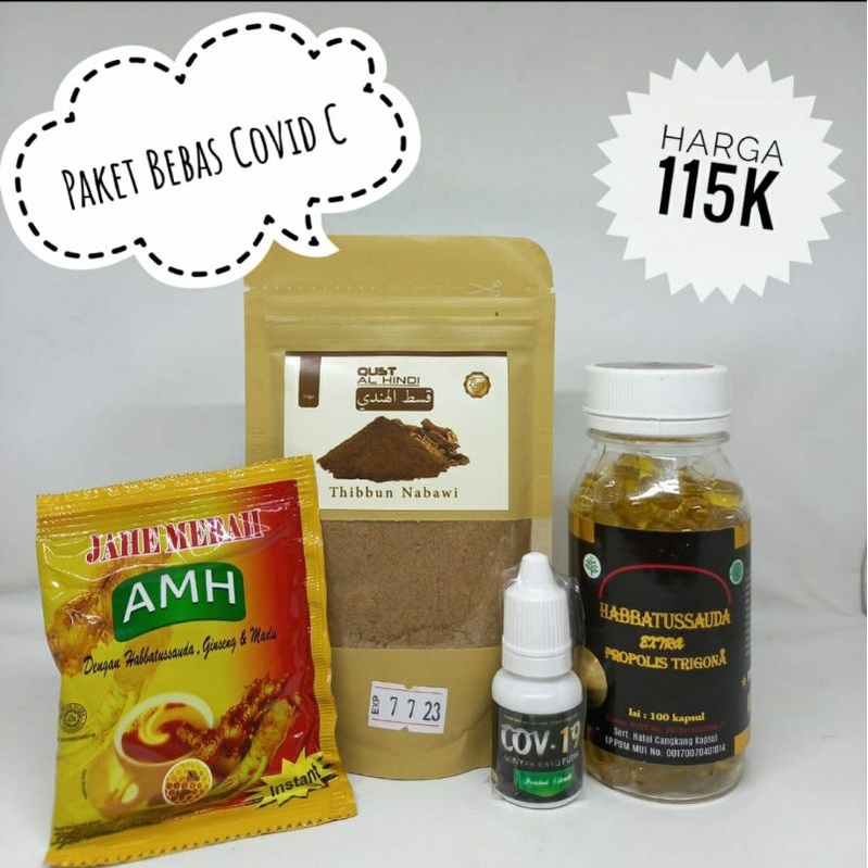 

Obat Herbal Paket Imun Booster Bebas Covid C