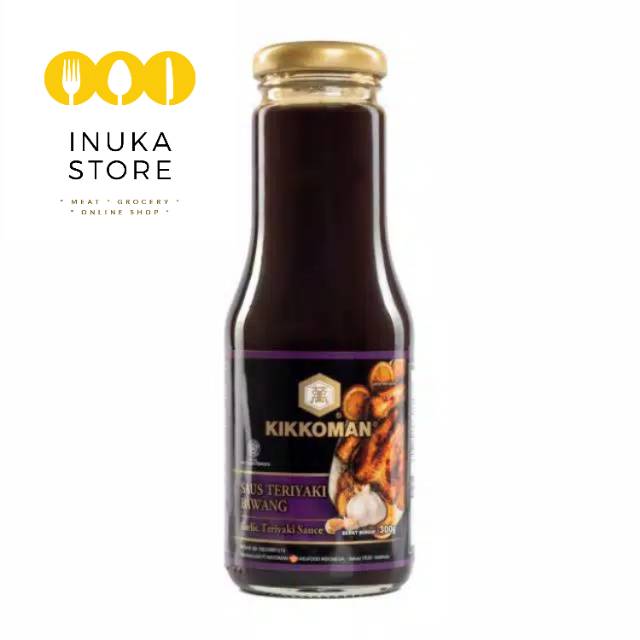 

KIKKOMAN GARLIC TERIYAKI SAUCE | SAUS TERIYAKI HALAL 300 gr