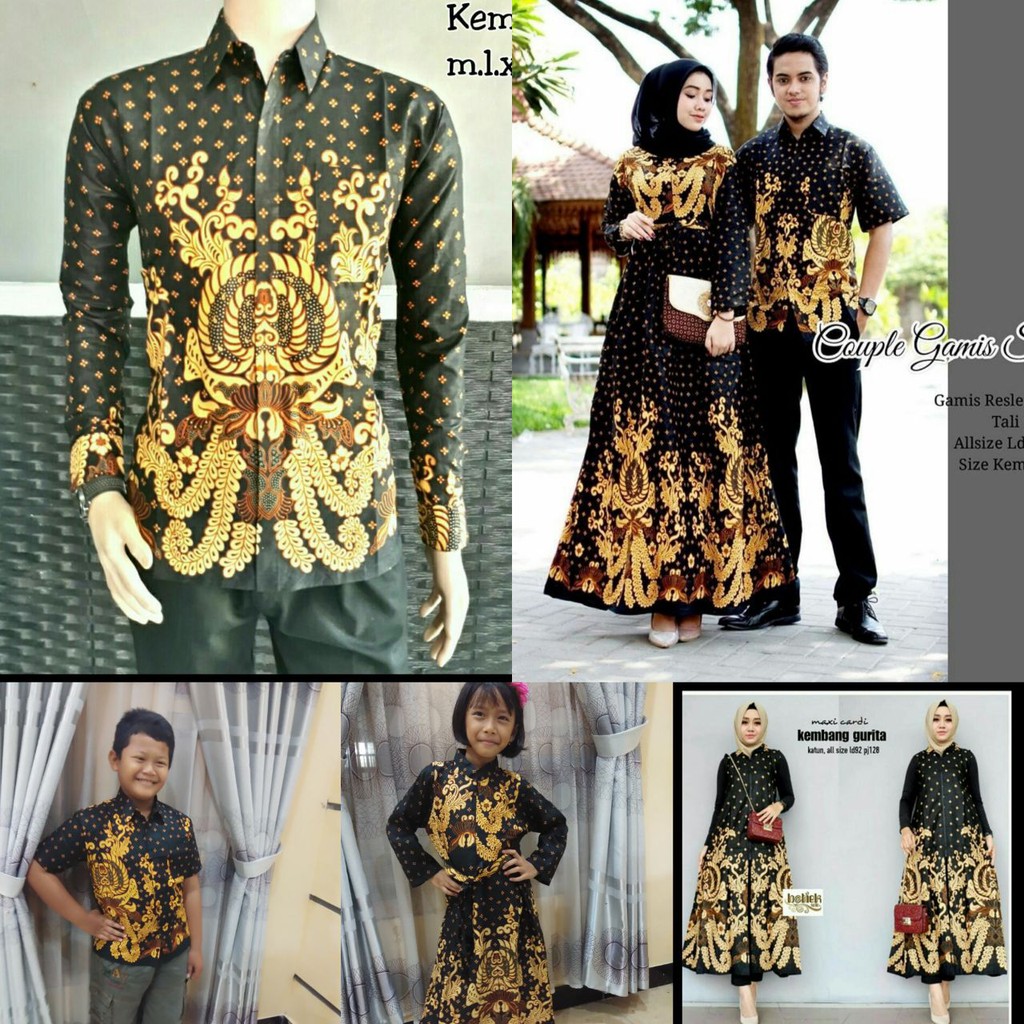 COUPLE BATIK GAMIS TERBARU