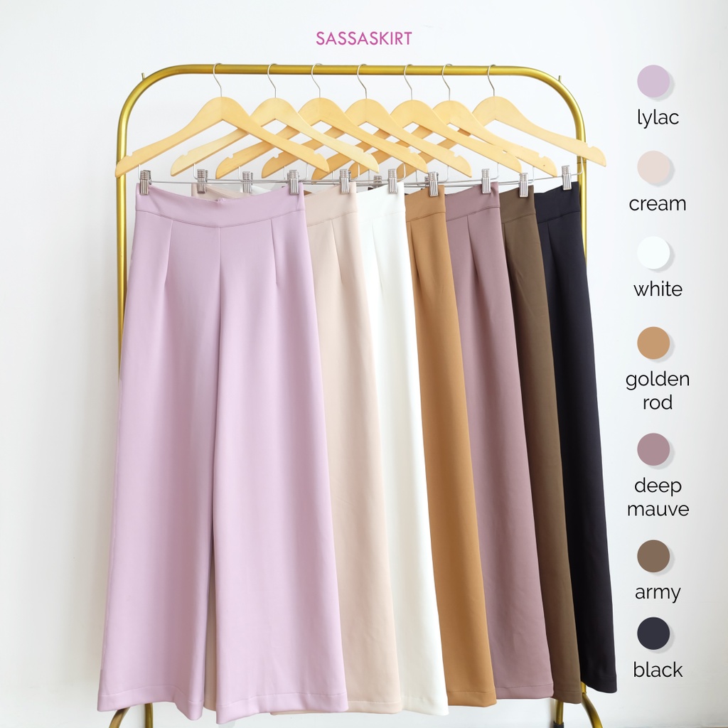 Kulot Highwaist Tribeca HW Cullote Premium Kulot Panjang-2