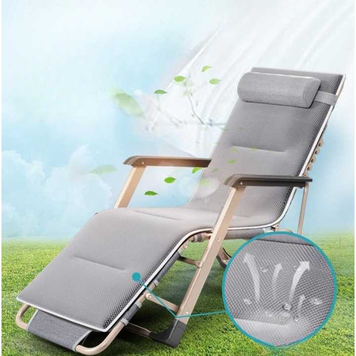 COD Kursi Lipat Kerja Folding Recliner Lounge Chair / Kursi Outdoor / Kursi Santai