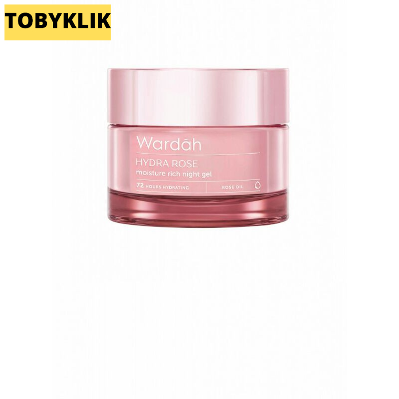 Wardah Hydra Rose Moisture Rich Night Gel 40 Gr