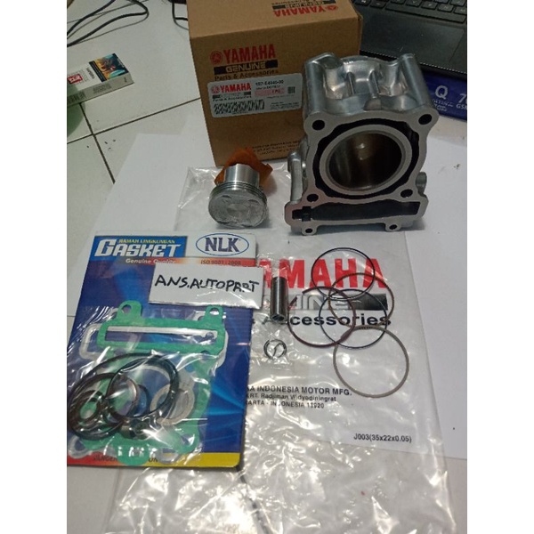 BLOK SEHER KOMPLIT+TOPSET YAMAHA JUPITER MX OLD LAMA-NEW-1S7-50C-5YP ORI YGP