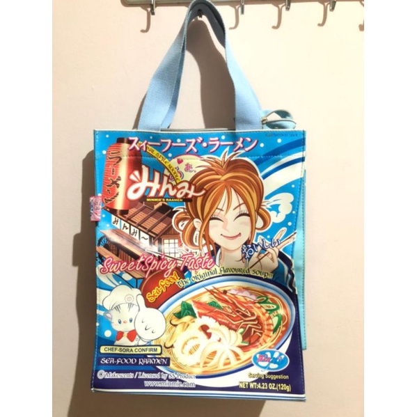 Minmie Blue Tote Bag