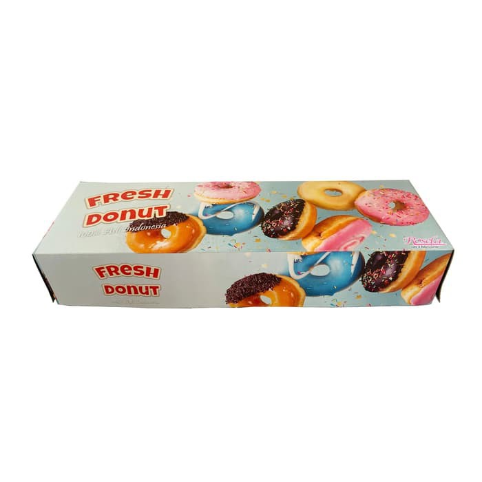 Box donat isi 3 donat (5 pcs)