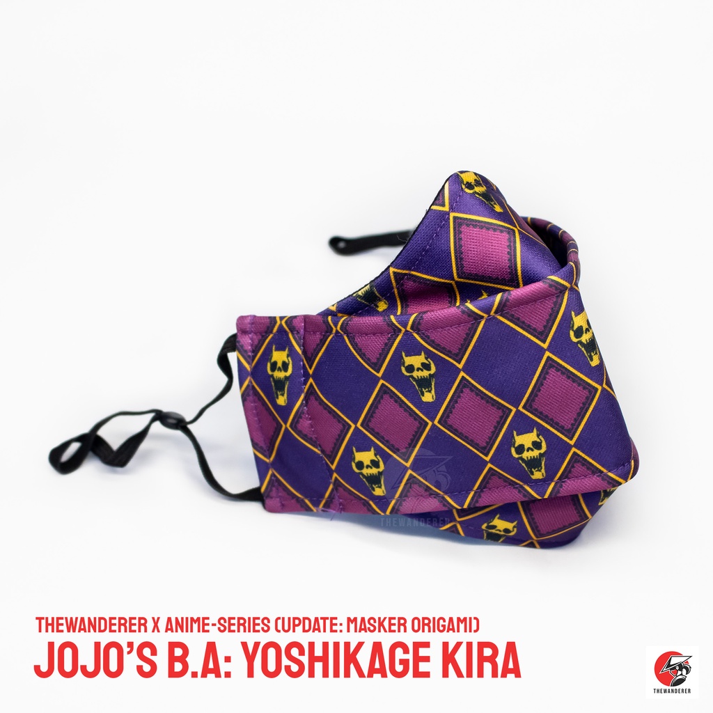 TheWanderer x Jojo Bizarre Adventure Masker Anime Origami FULLPRINT+ Dengan Filter [Pre-Order Masker