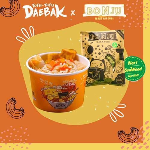 

Bundling Original Daebak + Bonju Makaroni Nori Seaweed