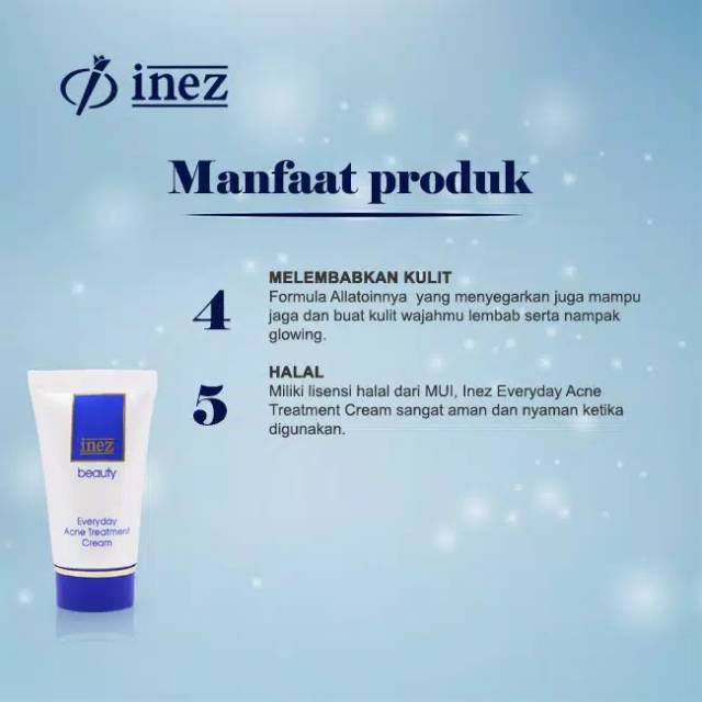 ❤️GROSIR❤️ INEZ Everyday Acne Treatment Cream