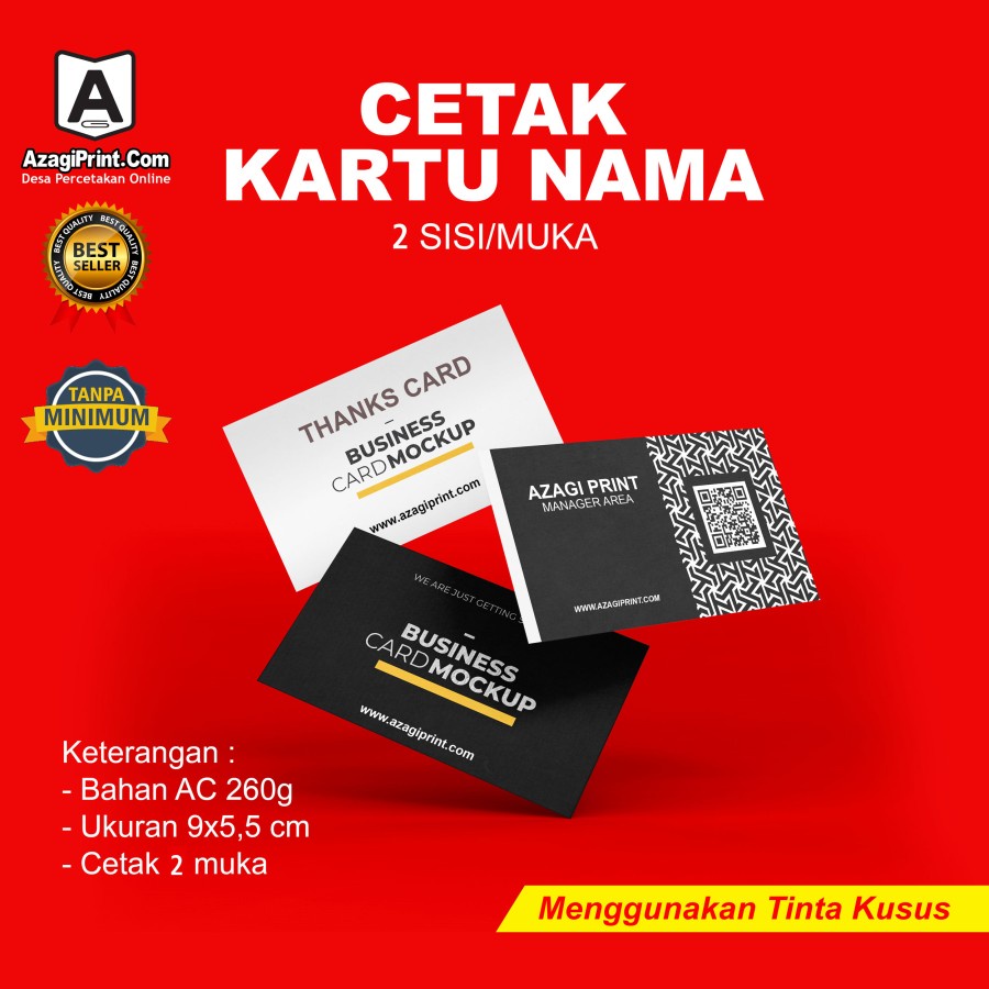 

CETAK KARTU NAMA PRINT 2 SISI LANGSUNG JADI TANPA MINIMUM ISI -50 PCS