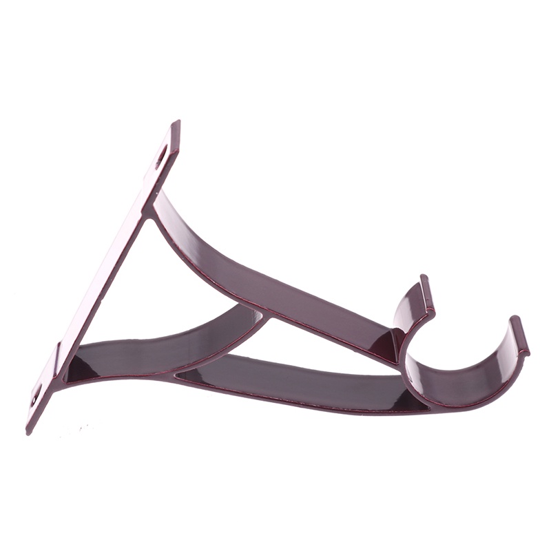 2pcs Bracket Tiang Tirai Bahan Metal Ukuran 25mm