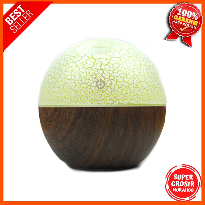 Humidifier Ultrasonic Aroma Essential Oil Diffuser RGB Light 130ml