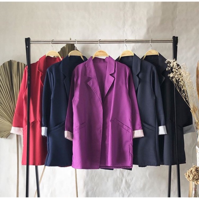 Blazer, blazer simple, blazer kantoran, blazer kantor, blazer murah, blazer bagus, blazer lucu