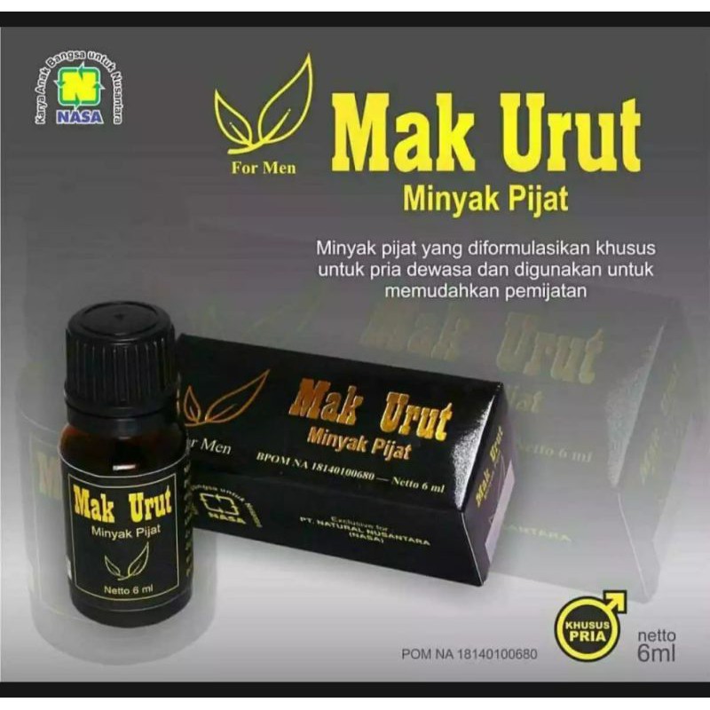 Jual Mak Urut Asli Nasa Minyak Urut Pembesar Alat Vital Pria Indonesia Shopee Indonesia