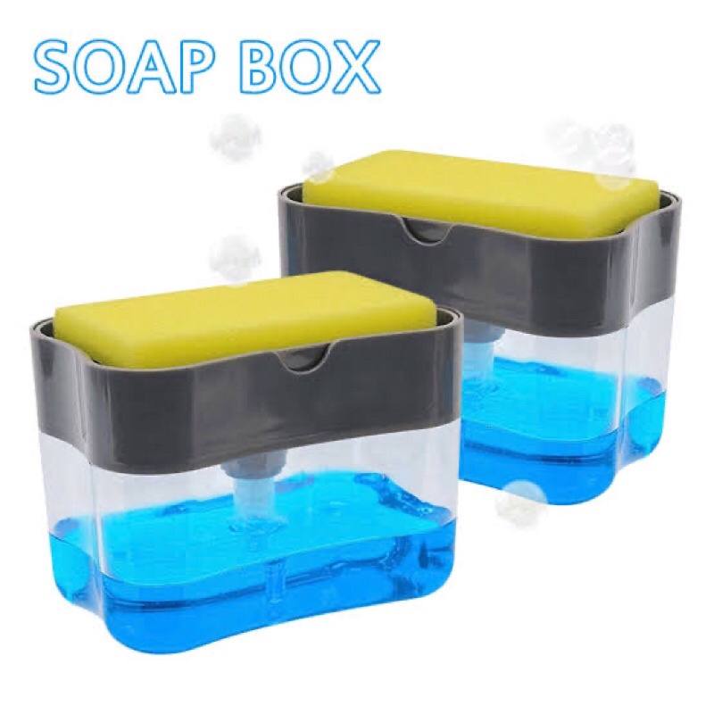 Dispenser sabun cuci piring / soap box / dispenser sponge cuci piring