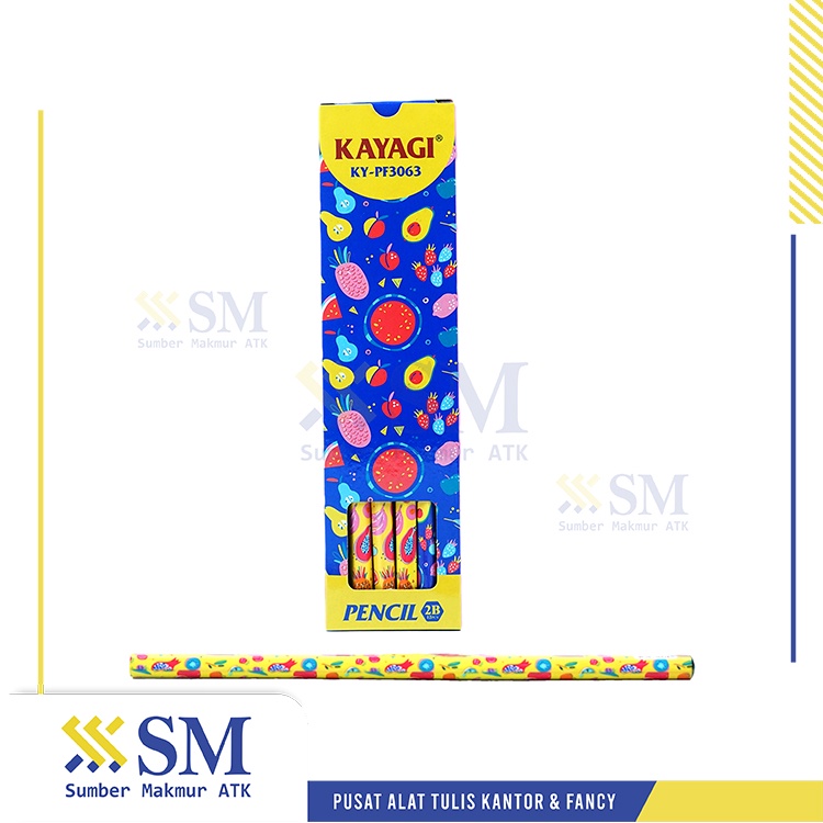

(LSN) PENSIL 2B KAYAGI KY-PF3063 ISI 12 PCS