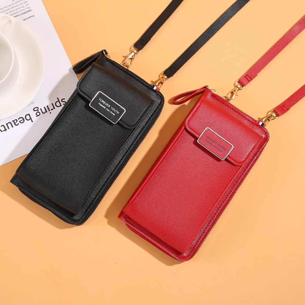( Fy ) Dompet Hp Panjang Wanita Free Tali Dompet HP Import Real Pict ForeverYoung