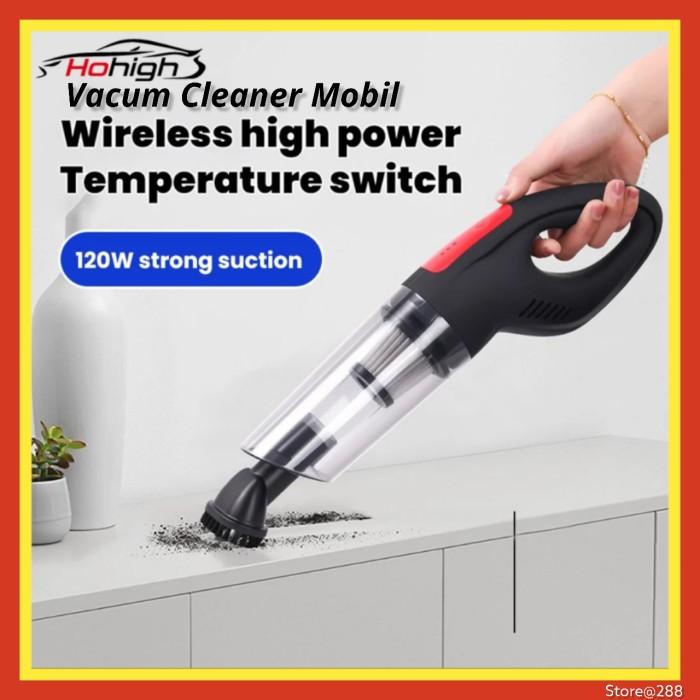 Cleaner Mobil Mesin Vacum Cleaner Mobil Vakum Alat Penyedot Debu Portable Wired 120W Berkualitas Ter