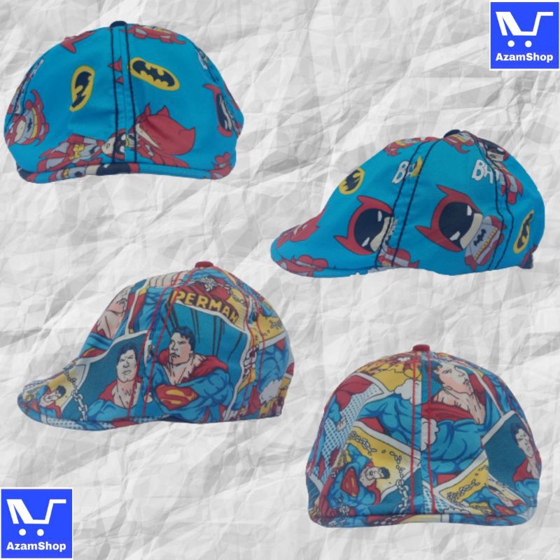 Topi anak kodok Batman superman topi sutradara topi seniman