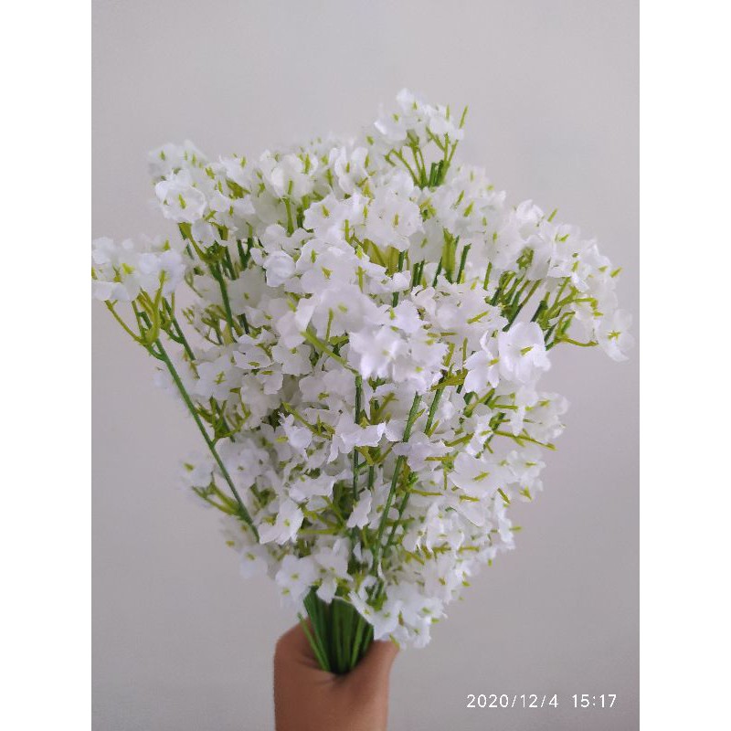 BT6 Baby Breath Artificial Bunga Kain