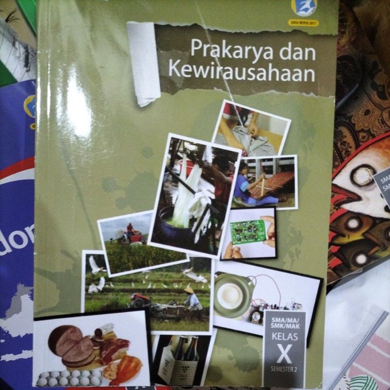 

buku prakarya dan kewirausahaan kelas 10 kelas 1 sma