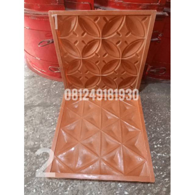 Cetakan / molding wallpanel / panel dinding 3D uk 50x50