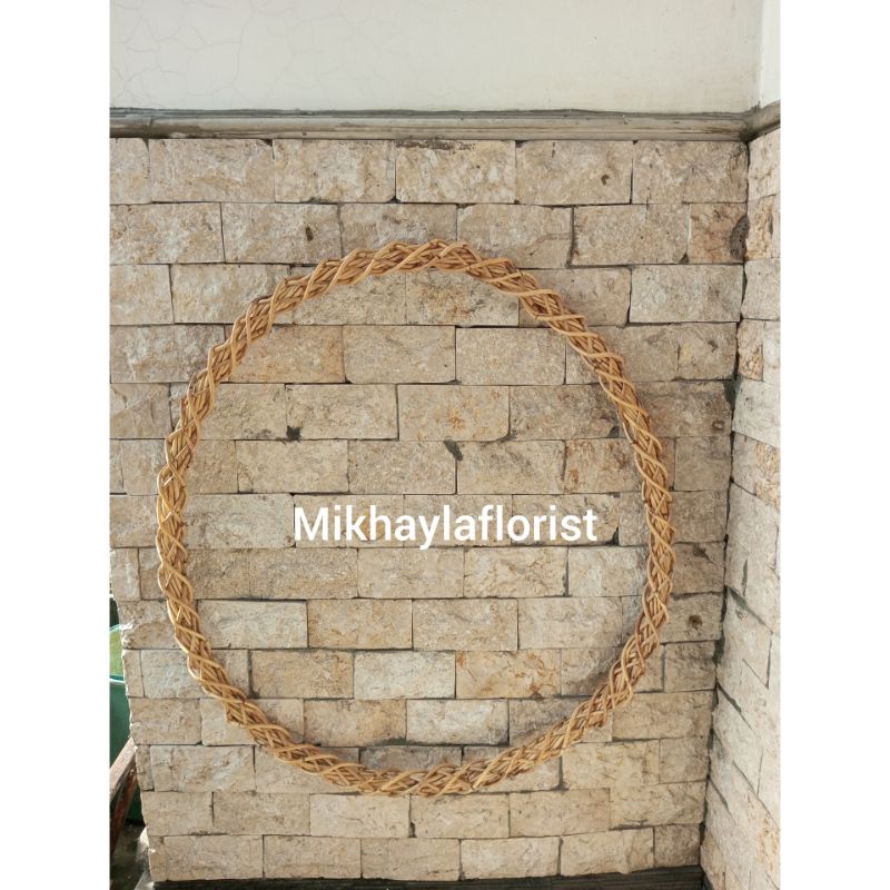 Ring rotan dekorasi // dekorasi pelaminan // backdrop