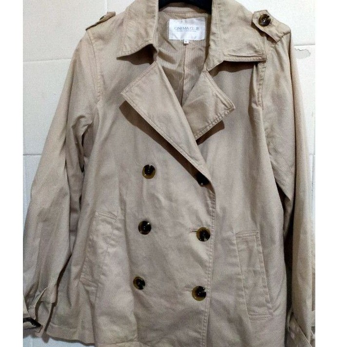 PL Coat Model Crop ld 105-110cm Brand Cinema Club