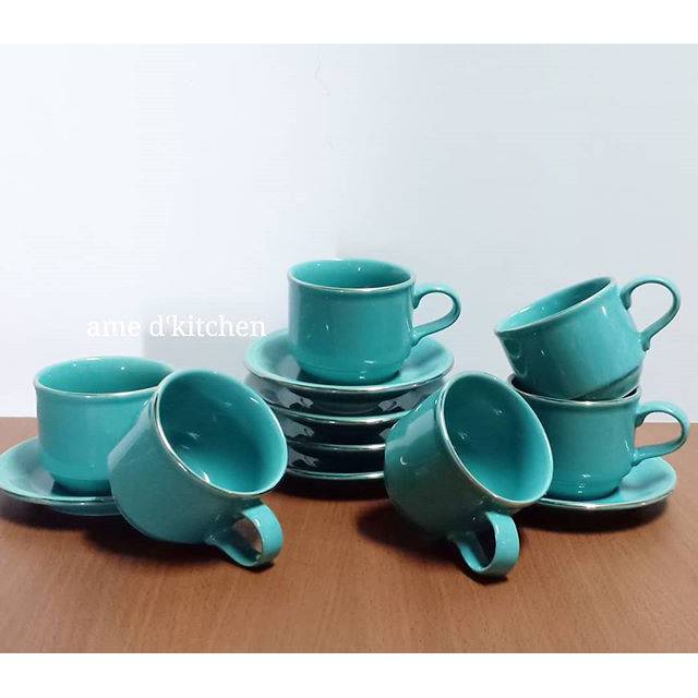 Cangkir lepek sango polos tosca lis mas Shopee Indonesia Cangkir lepek sango polos tosca lis mas Shopee Indonesia