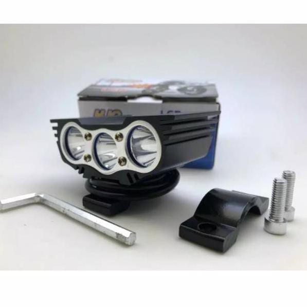 Yuuk Comot LAMPU LED SUPERMOTO KLX/CRF LAMPU OWL 3 MATA HEADLAMP SUPERMOTO LAMPU LED CRF 150L LAM