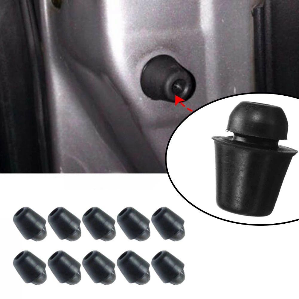 Agustinina Car Door Buffer Pad Universal Replacement Part Anti Shock Melindungi Pintu Untuk Kia Bump Stop Karet Pintu Lem Overfilling