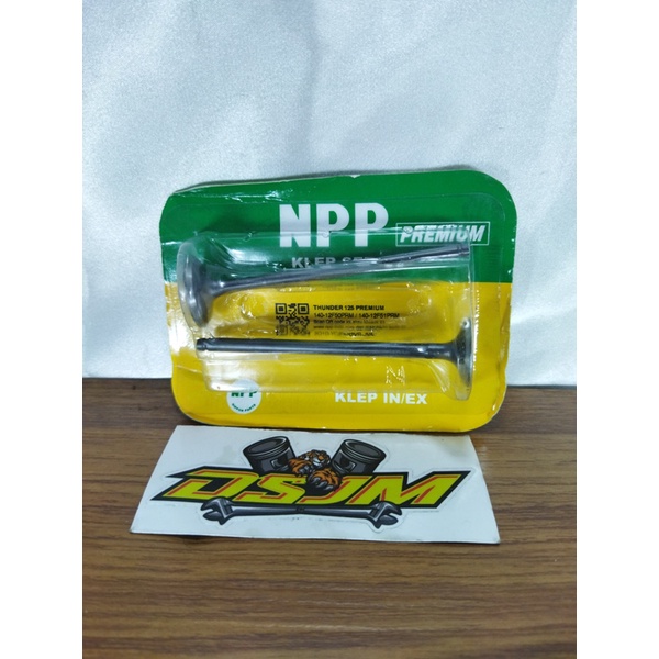 KLEP SET SMASH/SMASH TITAN/SHOGUN 110/125 NPP PAYUNG KLEP SMASH NPP