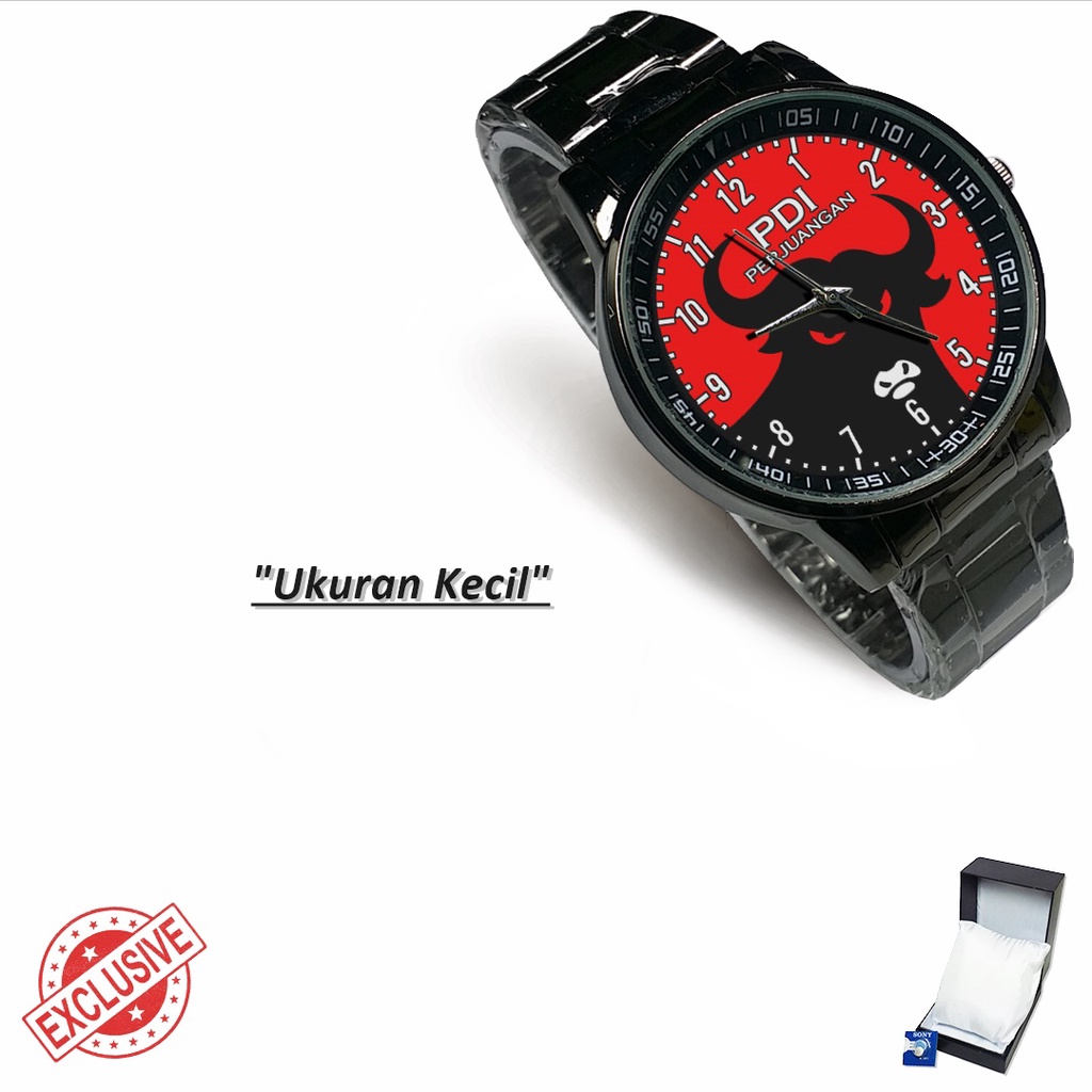 Jam Tangan Rantai Couple PDI PERJUANGAN - 01 (Nice)