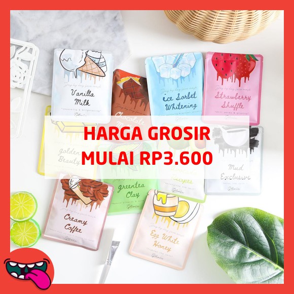  GROSIR FREE GIFT  Masker  Organik Bubuk Murah  by Lea 