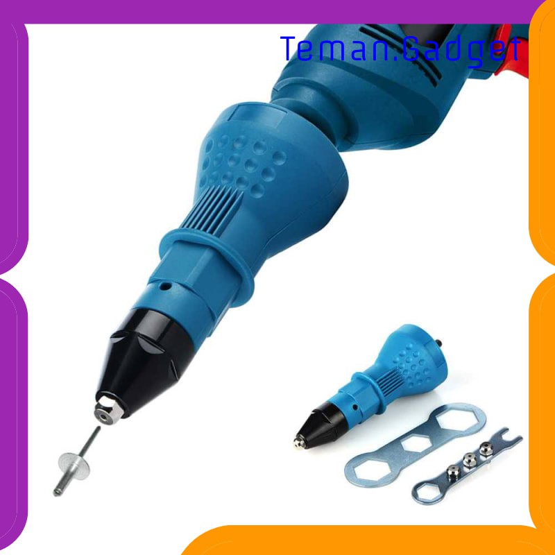 TG-DE258 Xueliee Electric Pull Rivet Conversion Drill Adapter Bor Listrik 2076B