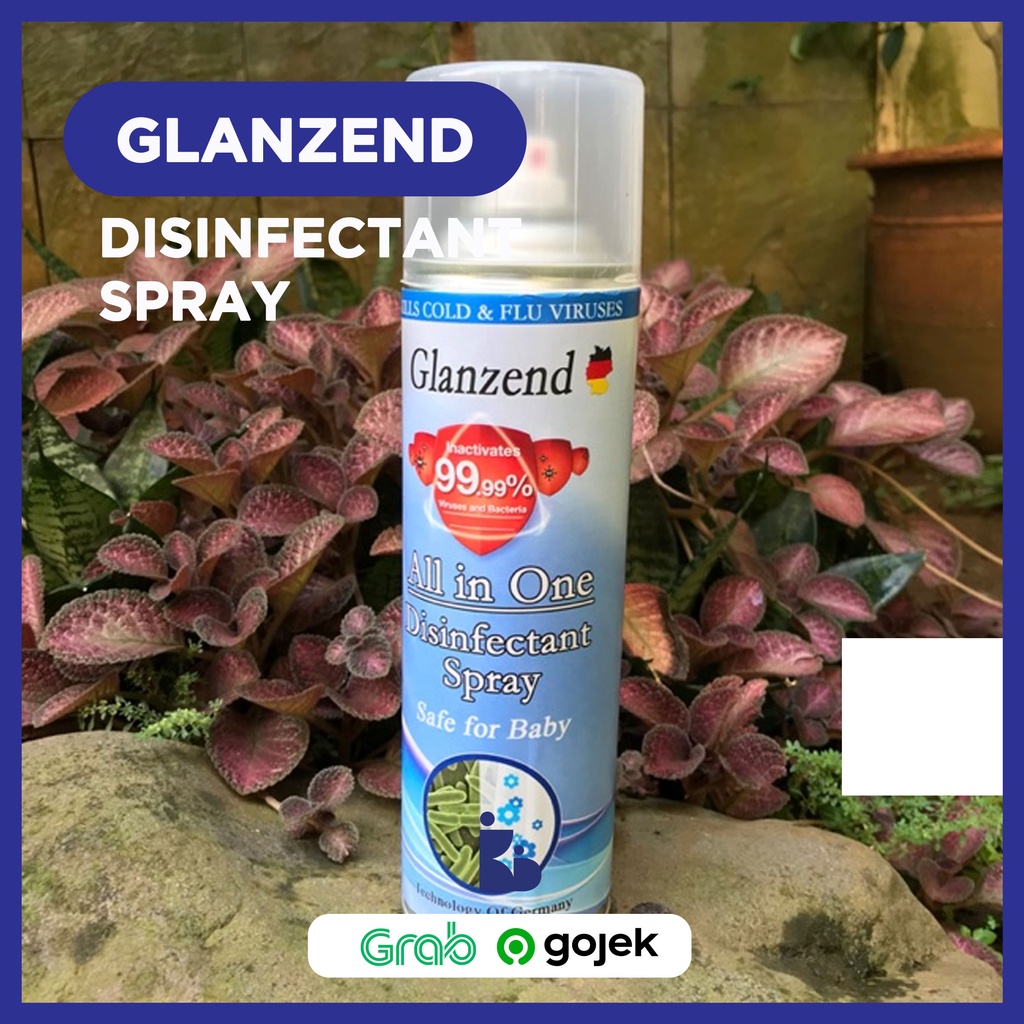 Glanzend Disinfectant Spray Aman Untuk Bayi 500ml