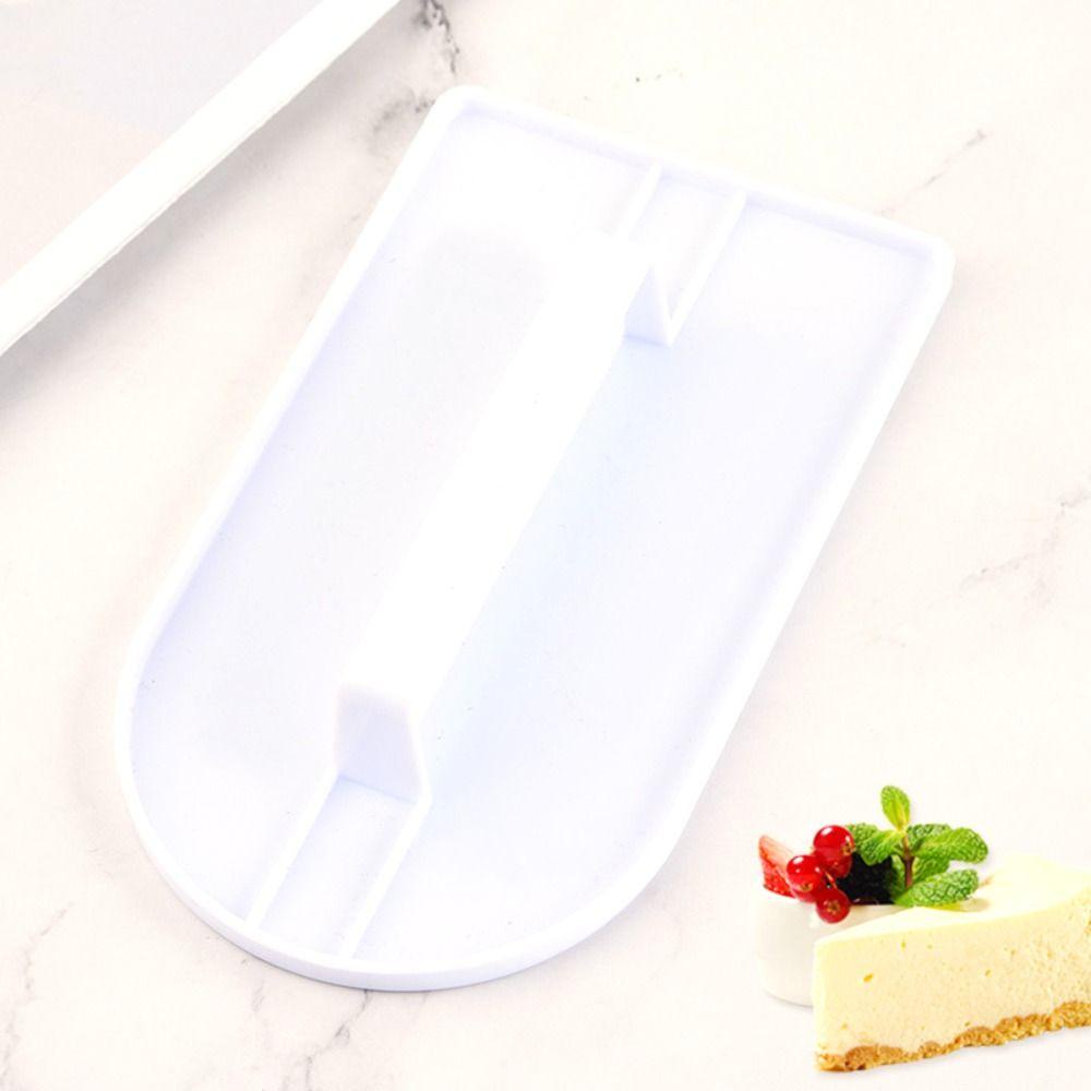 [Elegan] Polisher Cream Home Fondant Frosting Sugarcraft Scraper Icing Plastik