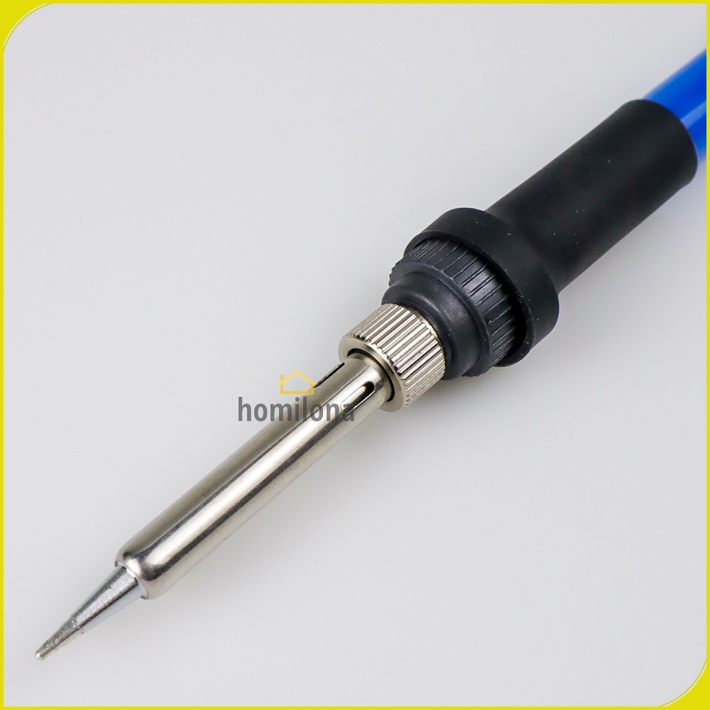Solder Iron Adjustable Fast Heating Temperature 60W with 5 Tips - Taffware CS31 - Black