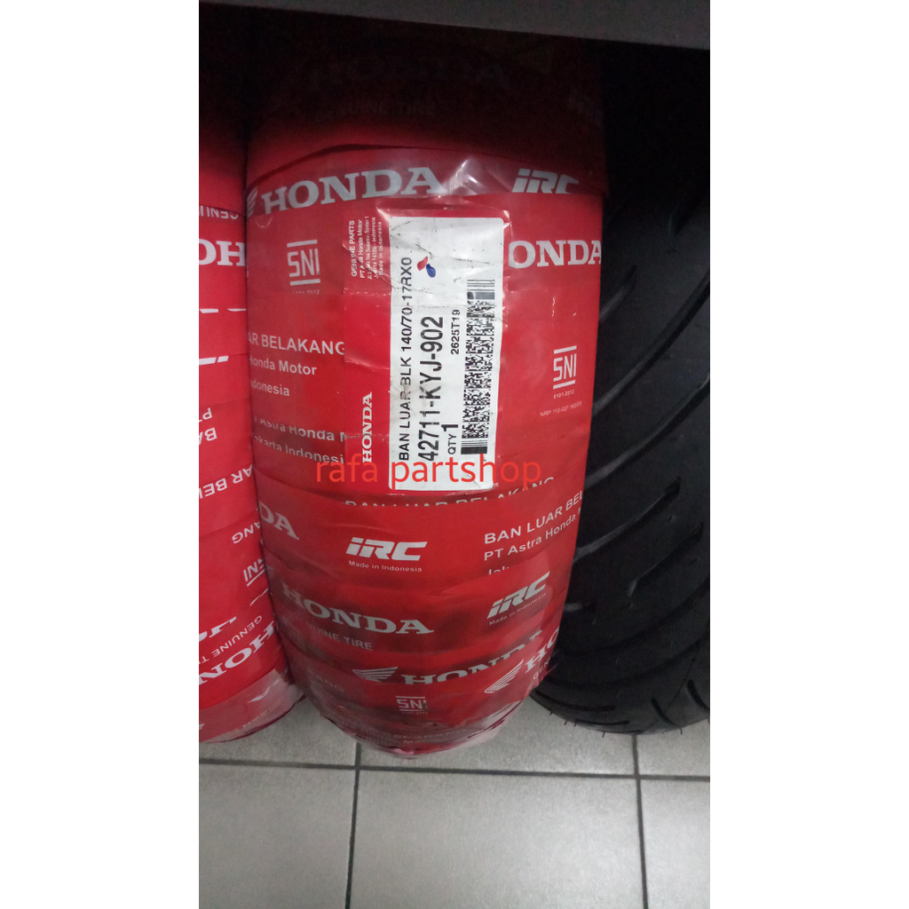 Ban Belakang Tire RR 140 70 17 TL  CBR 250 New CBR 250 42711KYJ902 ORI AHM