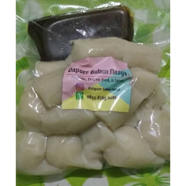 

Pempek bangka/pempek palembang cuko lemak isi 20