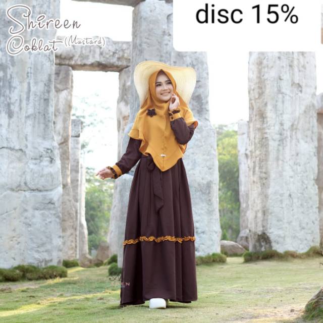 gamis shireen sett ori by aden hijab