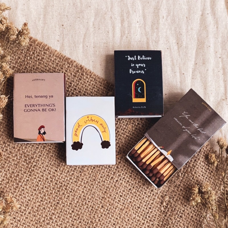 Korek Api Kayu Aesthetic