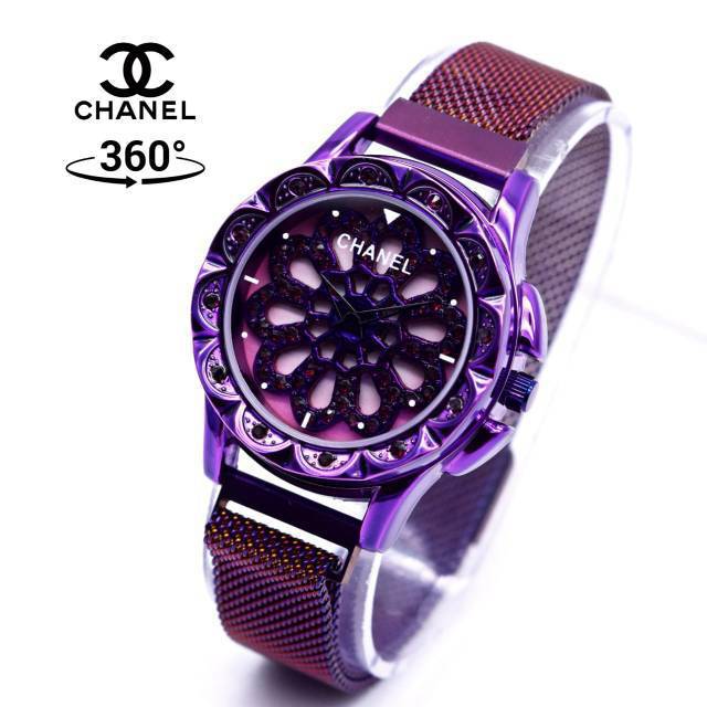 Jam Tangan Magnet chanel putar best seller