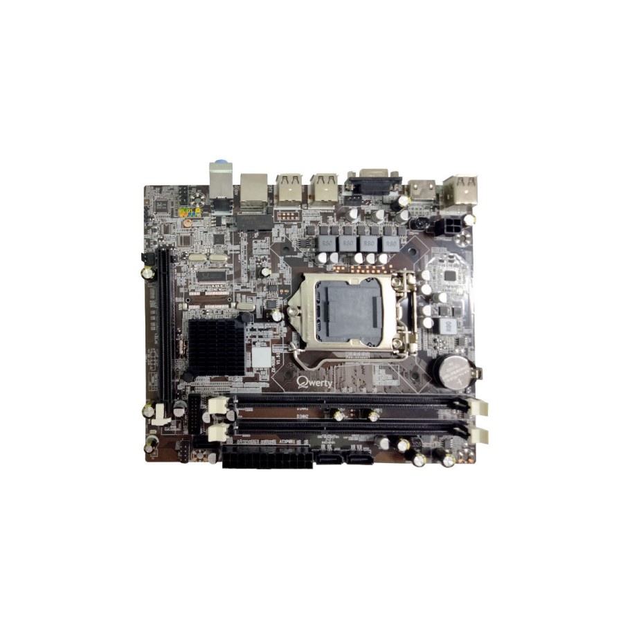 MOTHERBOARD QWERTY H61 NVME SOCKET INTEL 1155 DDR3 GEN 2&amp;3