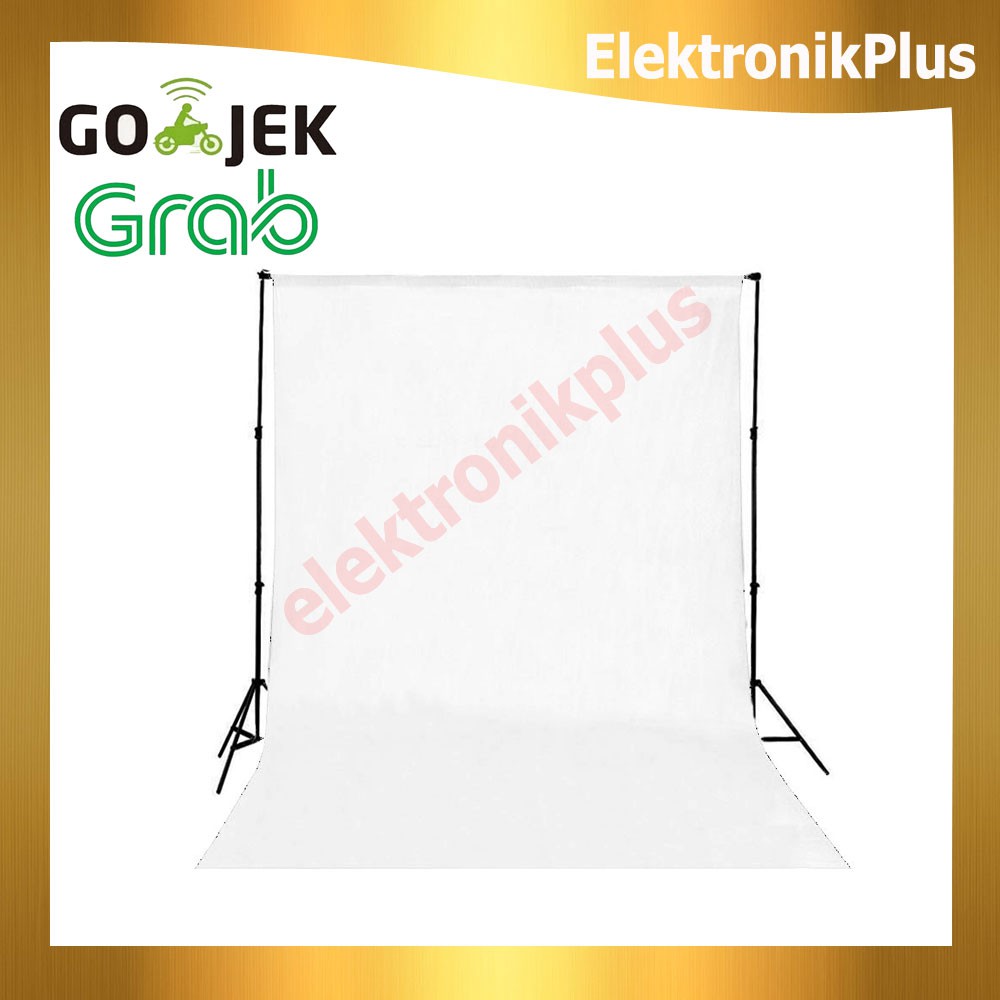 Kain Latar Backdrop Studio Fotografi Photography Kain Stand Bracket Foto Studio