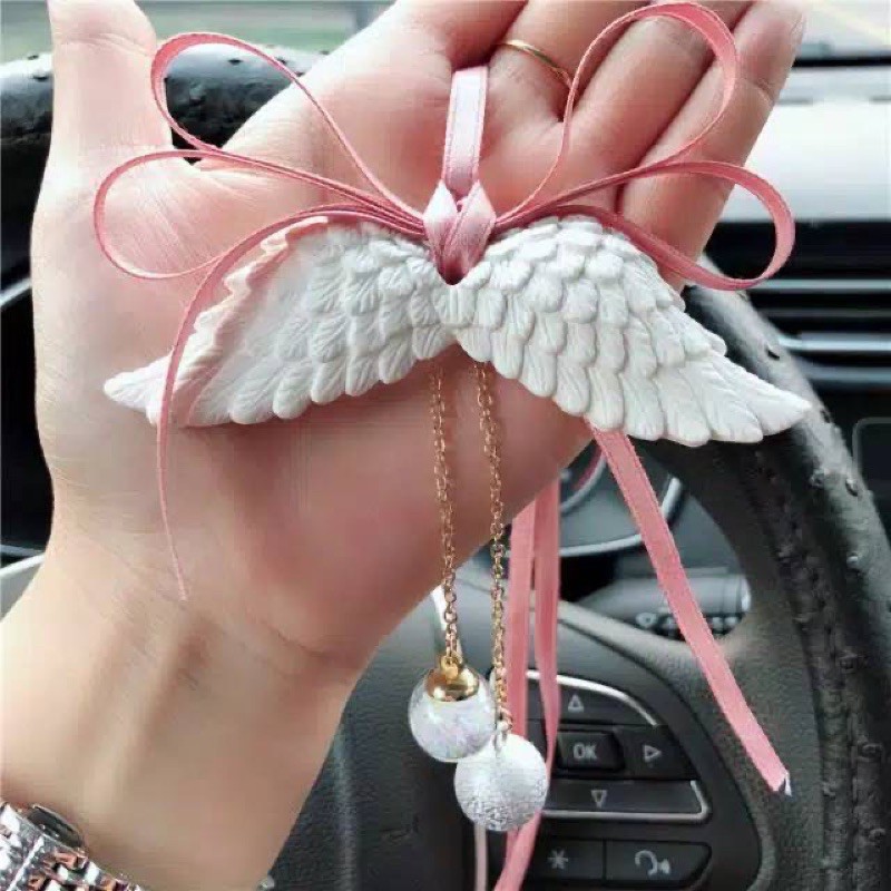 Gantungan Spion SAYAP ANGEL WINGS Parfum Parfume Pewangi Kapul Pengharum Mobil Excecutive Pastel